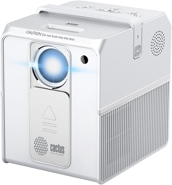 Проектор Cactus CS-PRC.04WT.Full HD-A LCD 3500Lm LS 240Lm ANSI (1920x1080) 1000:1 ресурс лампы:50000