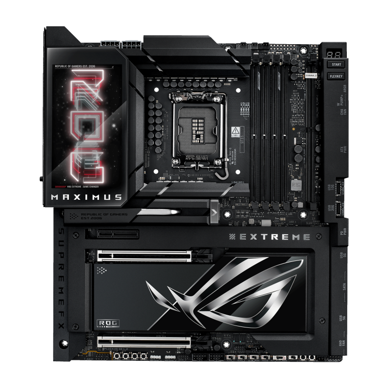 Материнская плата ASUS ROG MAXIMUS Z890 EXTREME LGA1851 E-ATX 4xDDR5 2xPCIEx16 PCIEx4 4xM.2 2xThunde