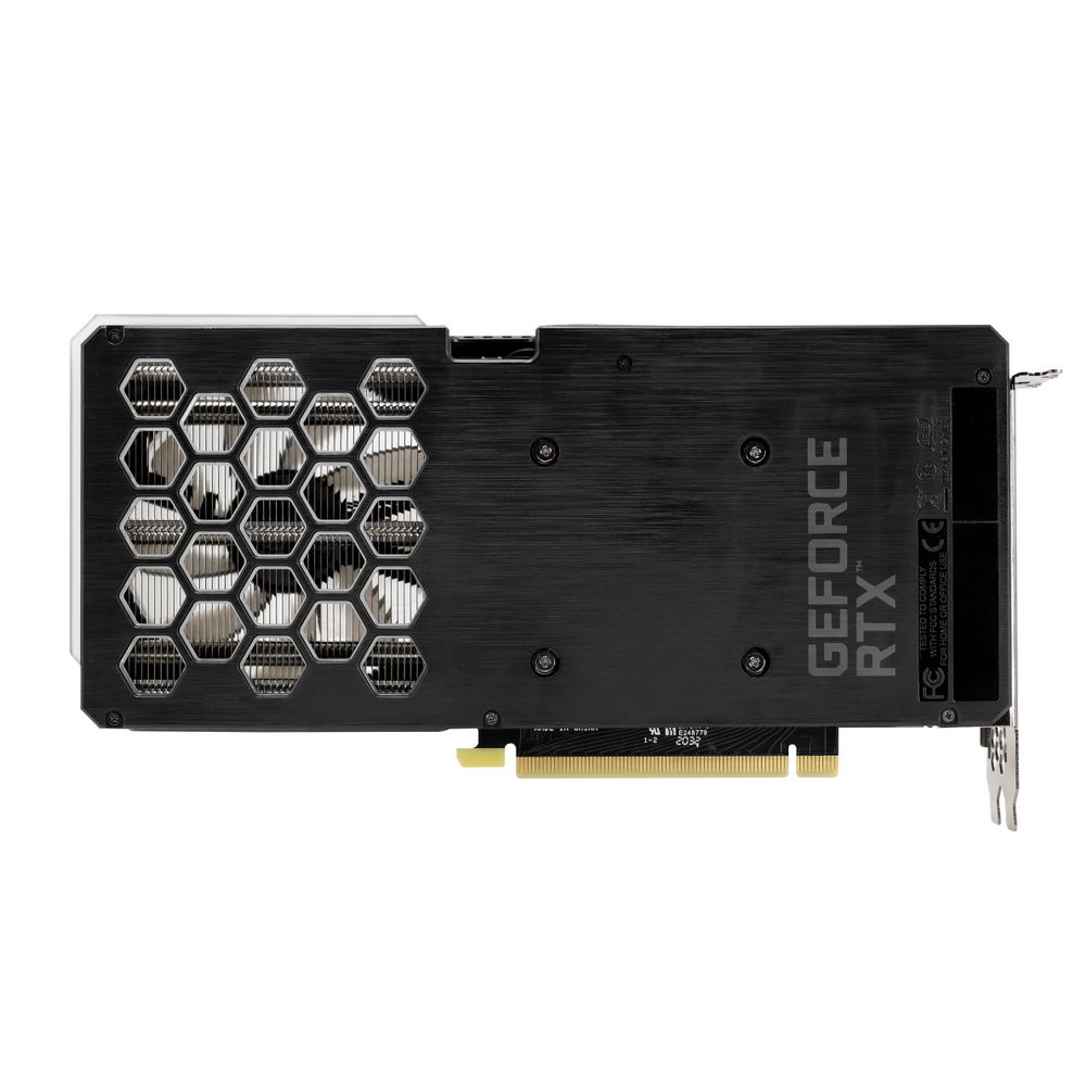 Видеокарта Palit RTX3060Ti DUAL V1 8GB |NE6306T019P2-190AS| GDDR6 256bit 3-DP HDMI  (242263) OEM {10