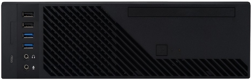 Корпус Slim Case Powerman KI331 Black РМ-300SFX 80+ UBS2.0*2+USB 3.1*2+A(HD)+Front fan 80x80x15mm*1,