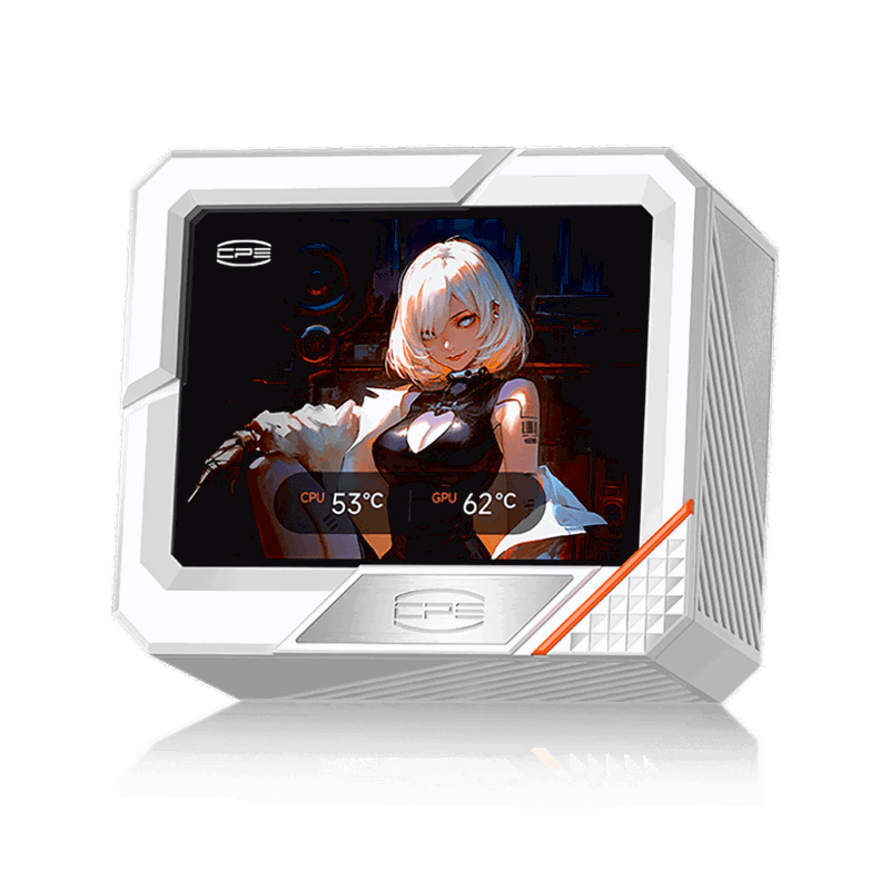 Система водяного охлаждения PcCooler GT360 Display ARGB Soc-AM5/AM4/1200/1700/1851 белый 4-pin 15-41