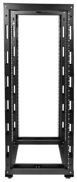 ЦМО Стойка телекоммуникационная универсальная 24U двухрамная,цвет черный (СТК-24.2-9005) (в одной ко
