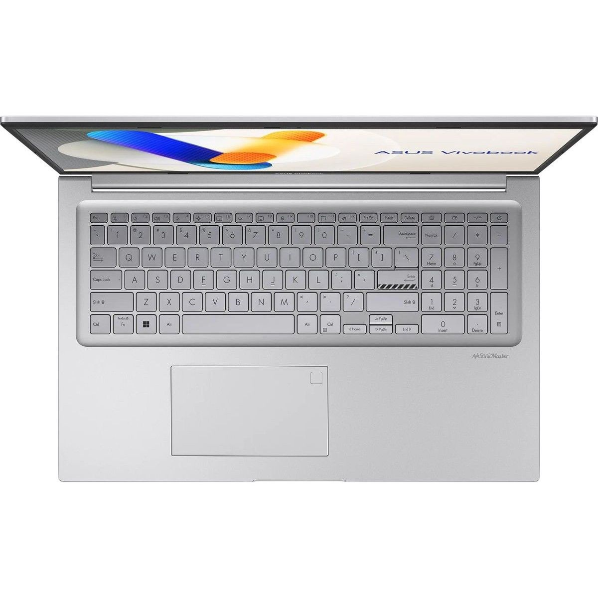 Ноутбук ASUS Vivobook 17 X1704VA-AU1078 Intel Core 5 120U/16Gb (soldered D5)/SSD512Gb/UMA/17.3"IPS/F