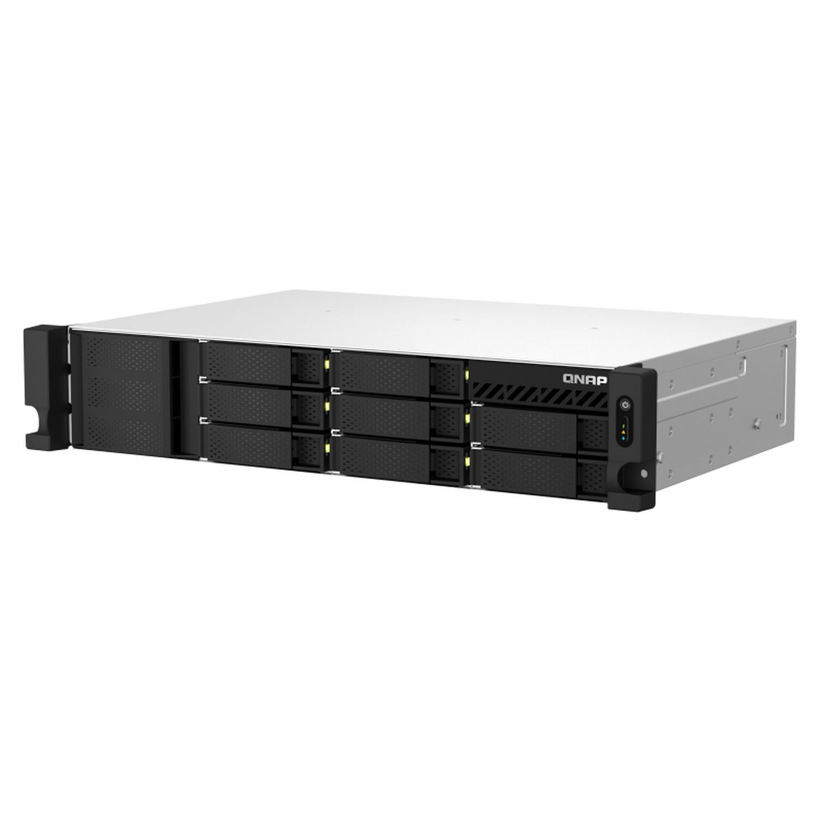 Система хранения данных QNAP SMB 2U/8bay QC 2,2GhzCPU/4Gb(upto64Gb)/upto 20HDD with TL-R1200S-RP /SA
