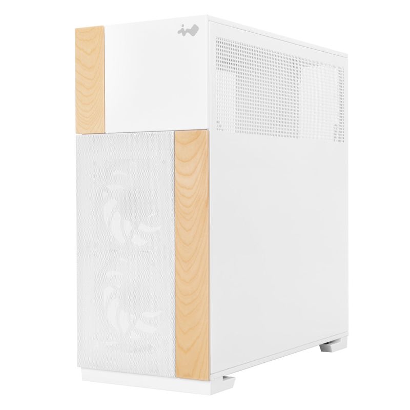 Корпус InWin F5, Full-Tower, TG, 3x140mm ARGB, 2xUSB-A 3.0 + 1xUSB-C 3.2, E-ATX, ATX, mATX, mITX Whi