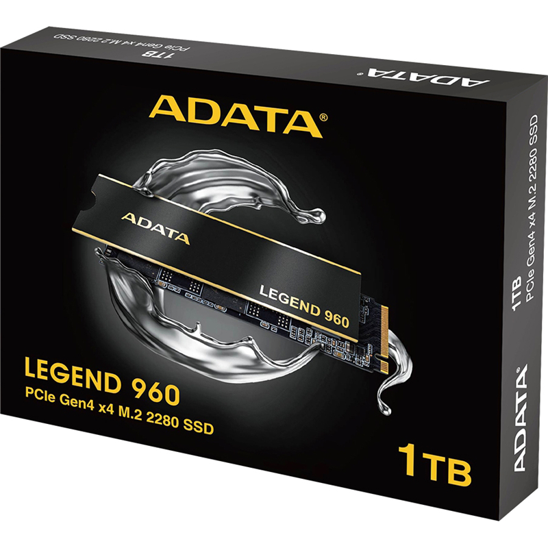 Накопитель SSD A-Data PCIe 4.0 x4 1TB ALEG-960-1TCS Legend 960 M.2 2280
