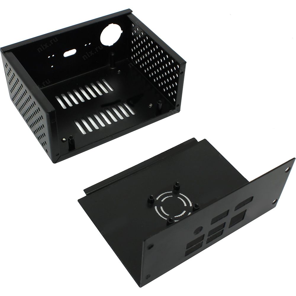 Корпус ACD KP561 Metal Case + Power Control Switch + Cooling Fan Kit for Raspberry Pi X820 v3.0 (X80