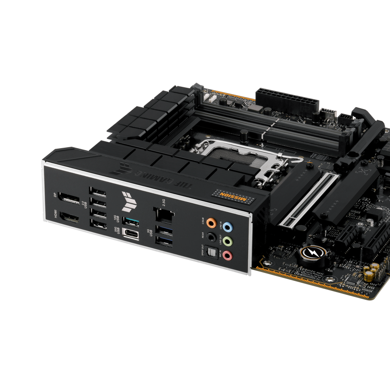 Материнская плата Asus TUF GAMING B760M-PLUS II Soc-1700 Intel B760 4xDDR5 mATX AC`97 8ch(7.1) 2.5Gg