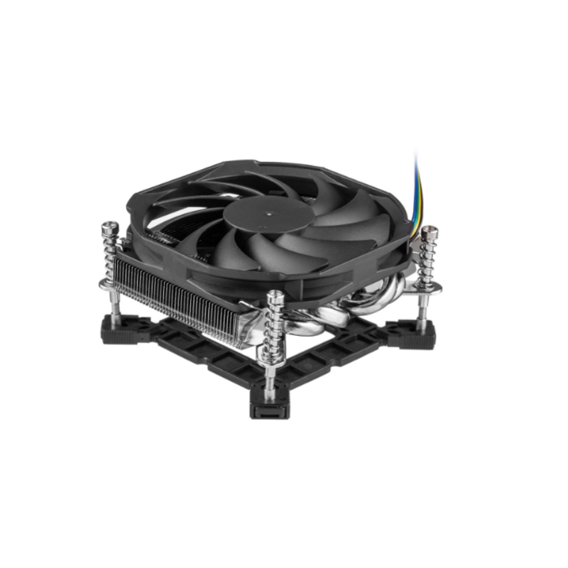 Кулер для процессора Foxline DB32i (125W, 4-pin PWM, 32mm, Al/Cu, 4x6mm, 1x90mm, 41.46CFM, 33dBA, 34
