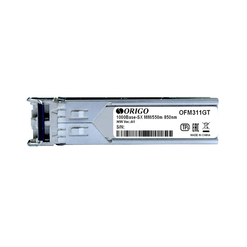 Трансивер Origo OFM311GT оптич. SFP MM duplex 1Гбит/с Tx:850нм до 0.55км (OFM311GT/A1A)
