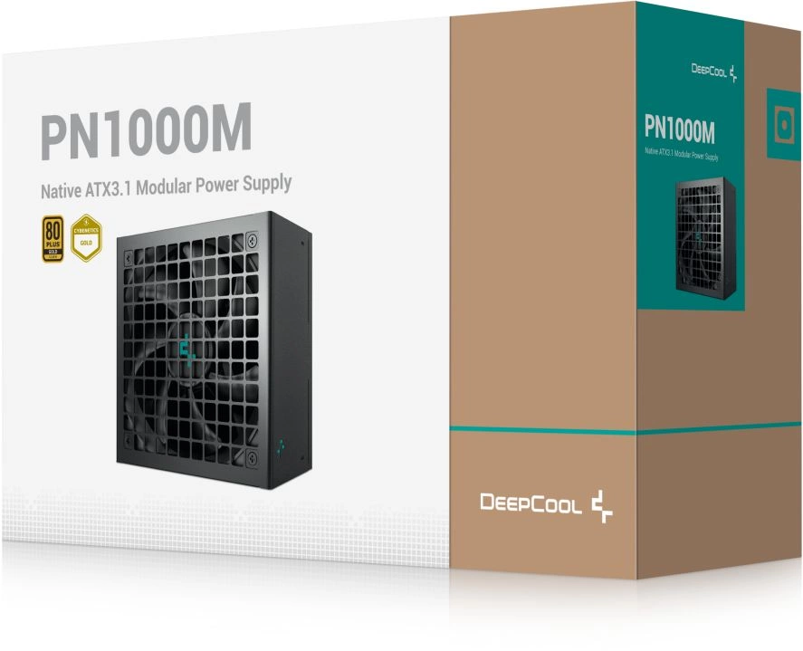Блок питания Deepcool ATX 1000W Game Storm PN1000M Gen.5 80+ gold (20+4pin) APFC 135mm fan 8xSATA RT