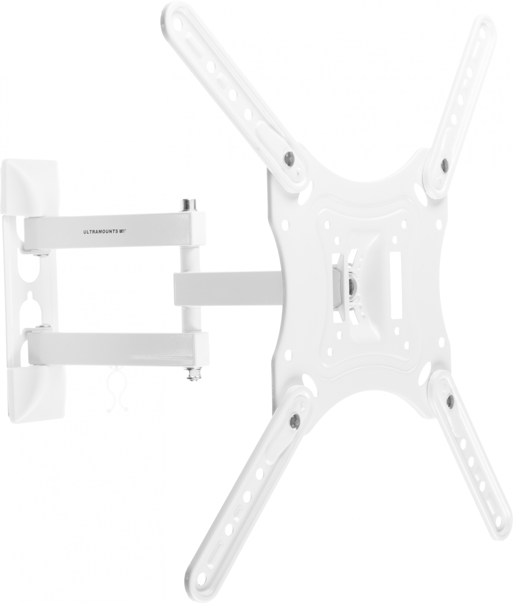 Кронштейн для телевизора Ultramounts UM870W белый 23"-55" макс.30кг настенный поворот и наклон