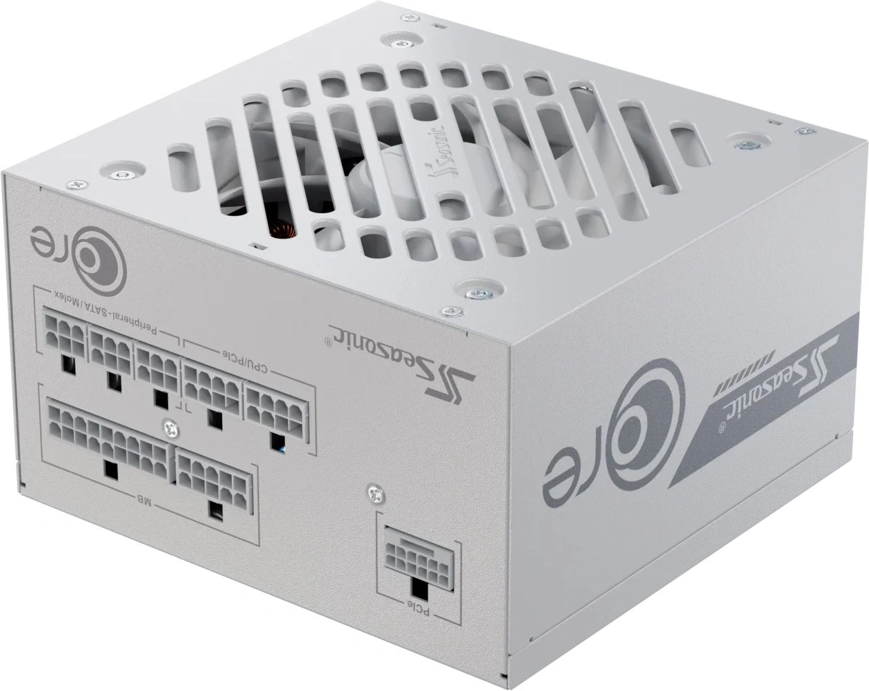 Блок питания Seasonic ATX 750W Core GX-750 White 80+ gold (20+4pin) APFC 120mm fan 6xSATA Cab Manag 