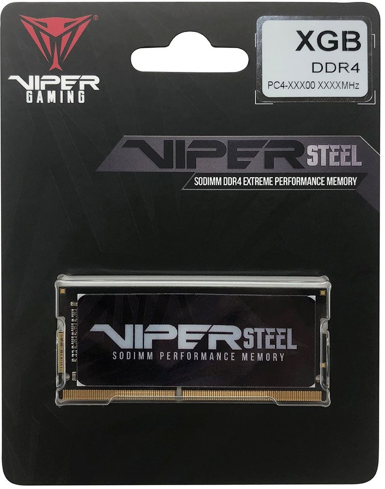 Память DDR4 8Gb 3200MHz Patriot PVS48G320C8S Steel Series RTL PC4-25600 CL22 SO-DIMM 260-pin 1.2В si