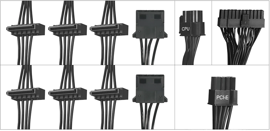 Блок питания Digma ATX 400W DPSU-400W-WH 80+ white (20+4pin) APFC 120mm fan 6xSATA RTL