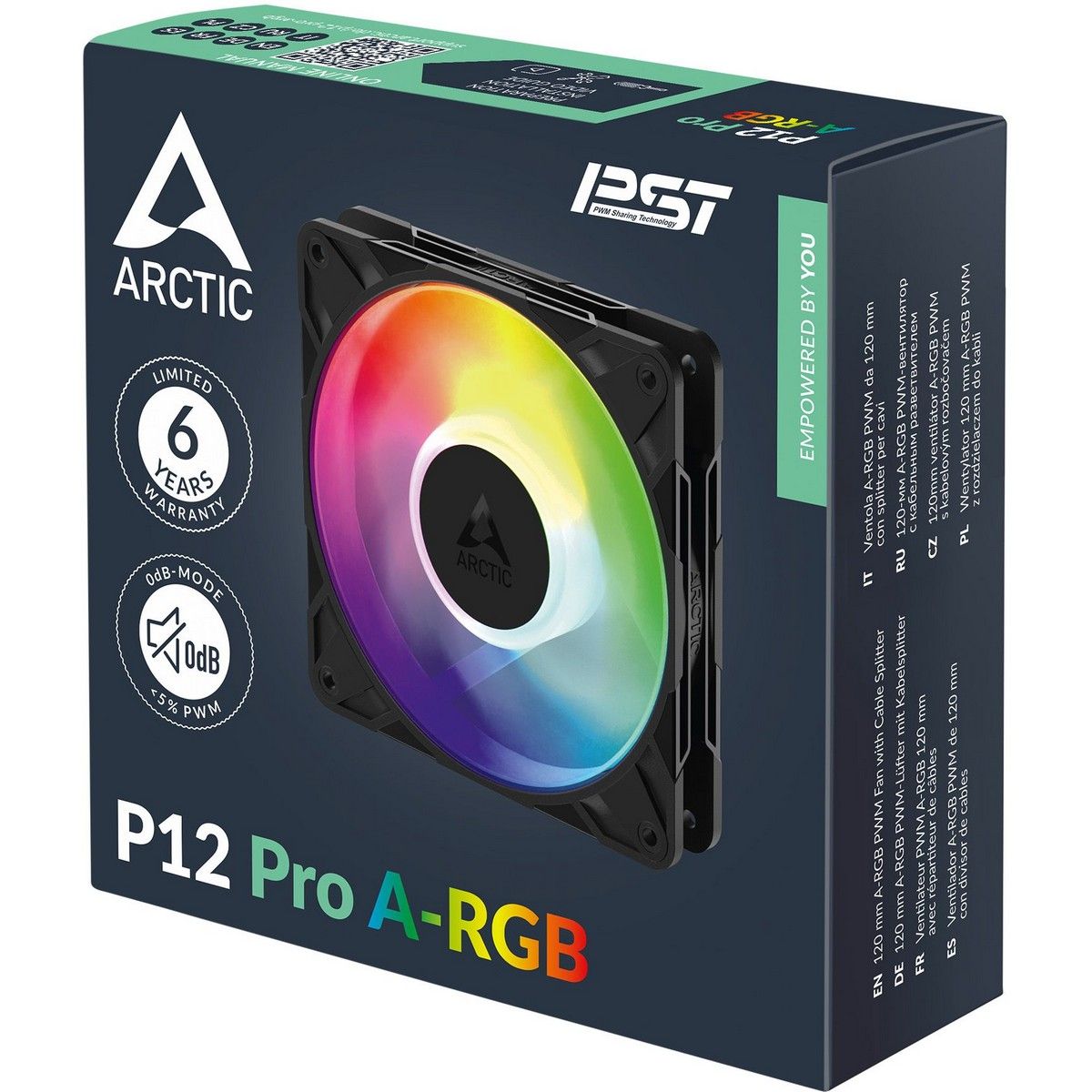 Вентилятор Case fan ARCTIC P12 Pro A-RGB
