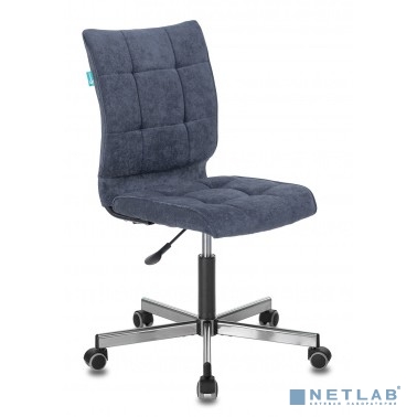 Бюрократ CH-330M/LT-27 без подлокотников темно-синий крестовина металл (1140648)