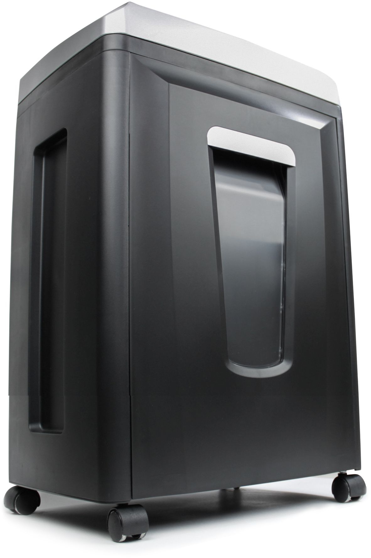 Шредер Heleos УП21-7 черный/серебристый (секр.P-7) фрагменты 6лист. 23лтр. пл.карты CD