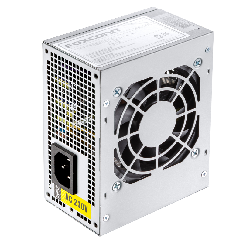 Блок питания FOXCONN 300W SFX PSU, APFC, 80FAN, 3xSATA, 1x4PIN, 1x6PIN PCI-E, 24+4
