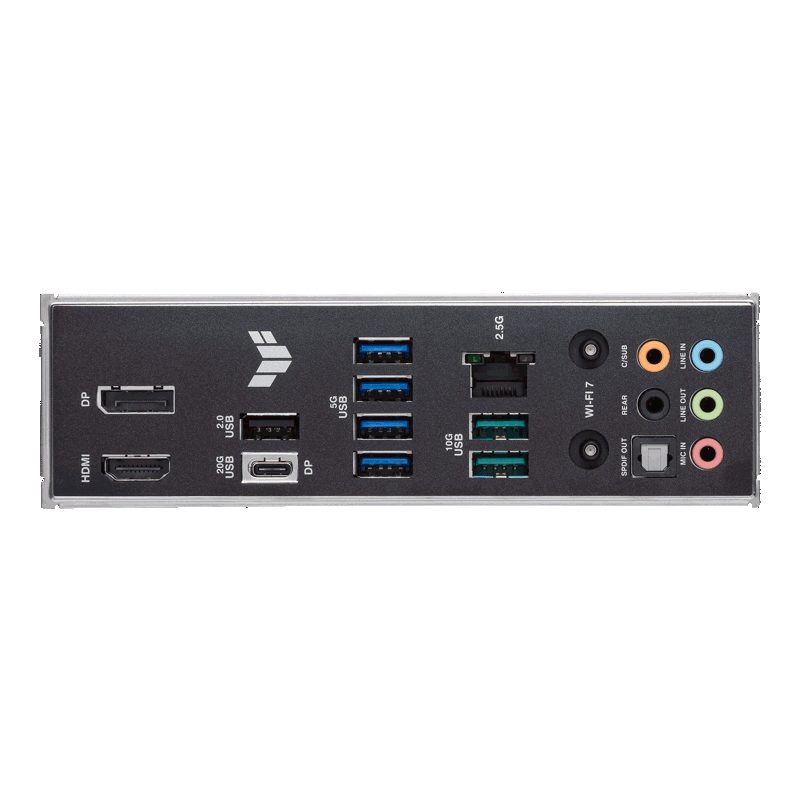 Материнская плата Asus TUF GAMING B860M-PLUS WIFI Soc-1851 Intel B860 4xDDR5 mATX AC`97 8ch(7.1) 2.5