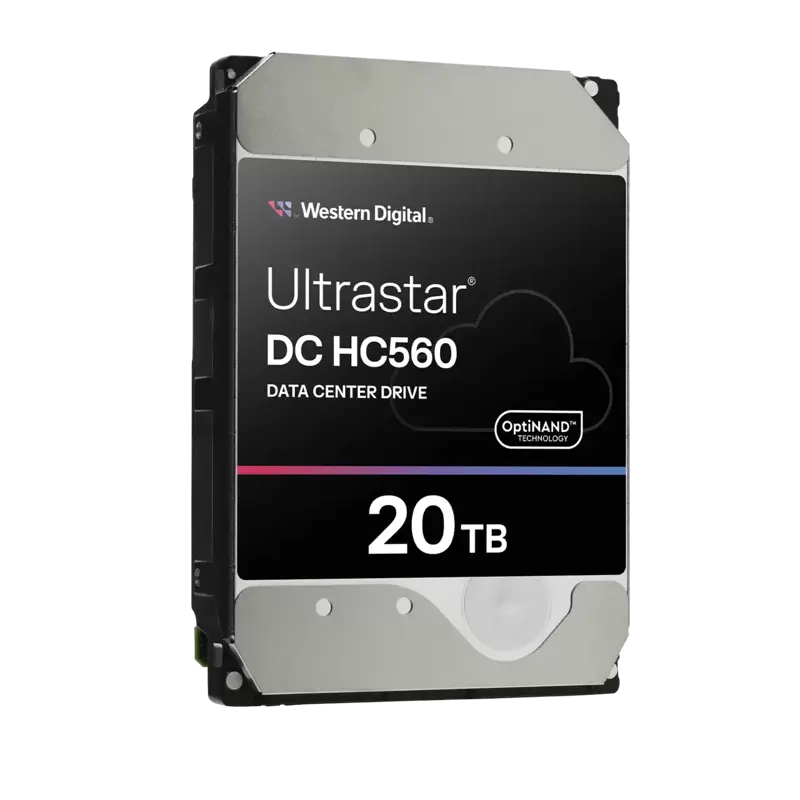 Жесткий диск WD SAS 3.0 20TB 0F38652 WUH722020BL5204 Server Ultrastar DC HC560 512E (7200rpm) 512Mb 
