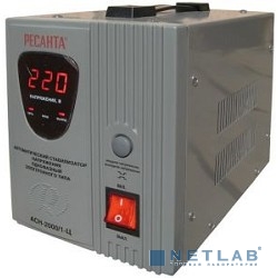 Ресанта АСН-2 000/1-Ц 63/6/4 Стабилизатор {220В±8%, Габариты 237х140х170, Вес 5 кг} 4607076037655