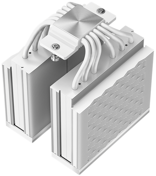 Устройство охлаждения(кулер) PcCooler RZ620 WH Soc-AM5/AM4/1151/1200/2066/1700 белый 4-pin 28-32dB A