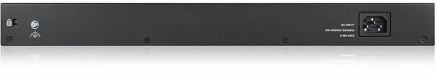 Коммутатор Zyxel GS190048HPV2-EU0101F (L2) 48x1Гбит/с 2SFP 24PoE+ 170W управляемый