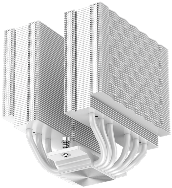 Устройство охлаждения(кулер) PcCooler RZ620 WH Soc-AM5/AM4/1151/1200/2066/1700 белый 4-pin 28-32dB A