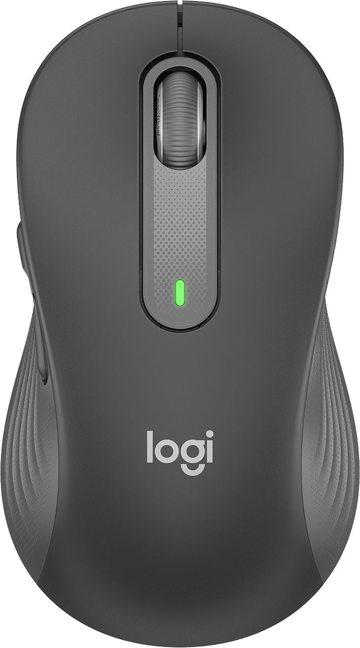 Мышь Logitech M650 Large графитовый оптическая 4000dpi silent беспров. BT/Radio USB 5but (910-006236