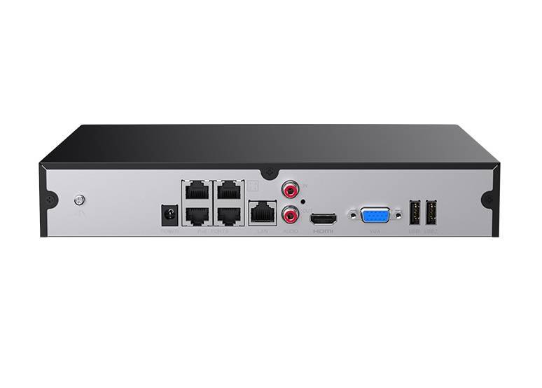 IP-COM NVR3104-4P 4-канальный PoE сетевой видеорегистратор UHD