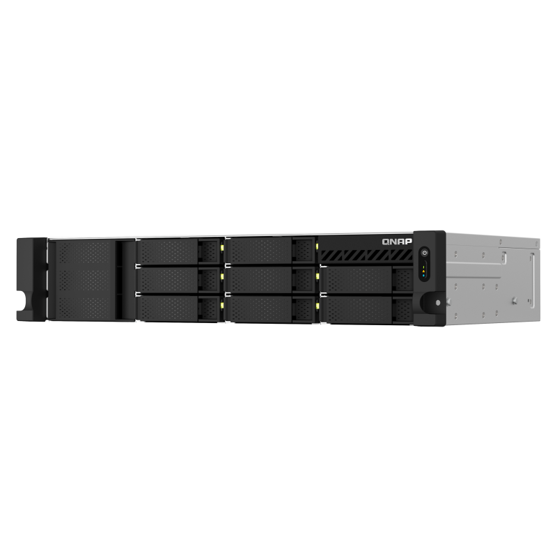 Сетевое хранилище QNAP TS-864eU-8G NAS, 8-tray 3,5"/2,5" w/o HDD, 4-core Intel Celeron N5095 2.0-2.9