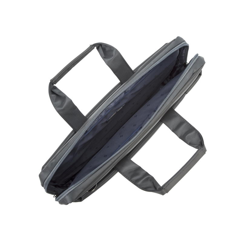 Сумка для ноутбука 15.6" Riva 8231 серый полиэстер (8231 GREY)