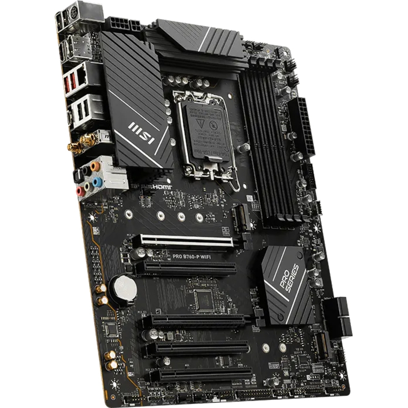 Материнская плата/ MB MSI INTEL B760 s1700, 4xDDR4(128GB), HDMI 2.1/DP, 2xPCIe 4.0x16, 3xPCIe 3.0x16