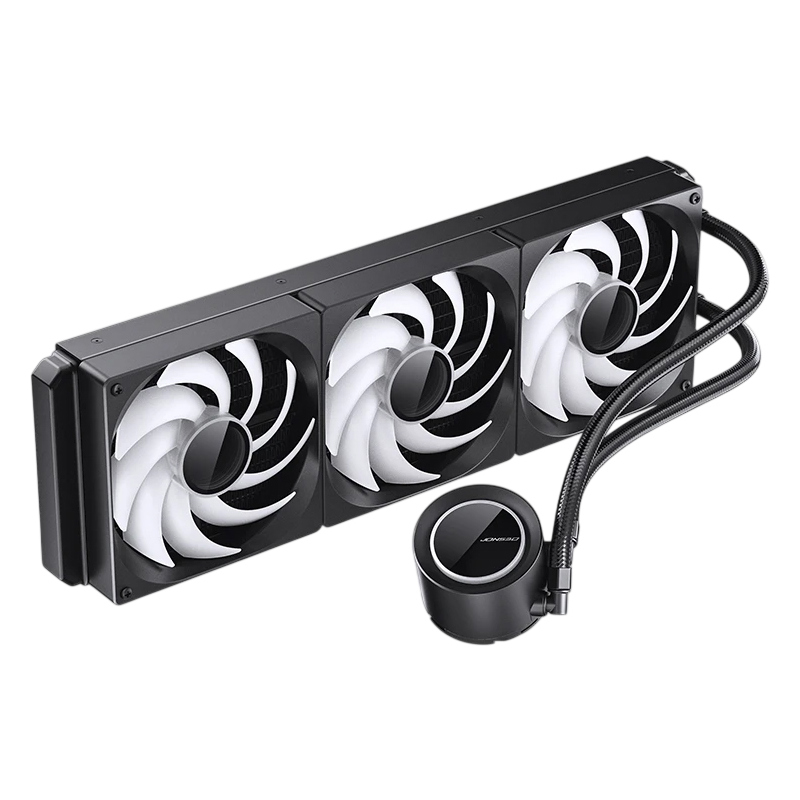 Система жидкостного охлаждения JONSBO TG-420 ARGB Black (300W, 420mm, Black, ARGB/ Fans: 3x140mm, 93