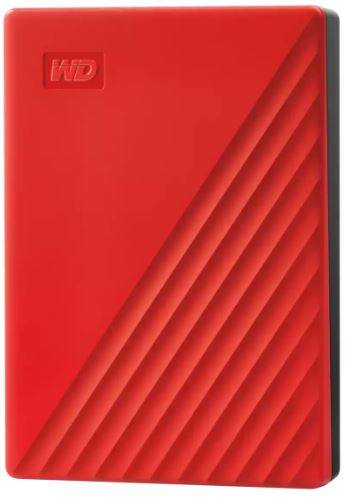 Внешний жесткий диск 6TB Western Digital WDBPKJ0040BBL-WESN,My Passport 2.5", USB 3.2 Gen1, Red