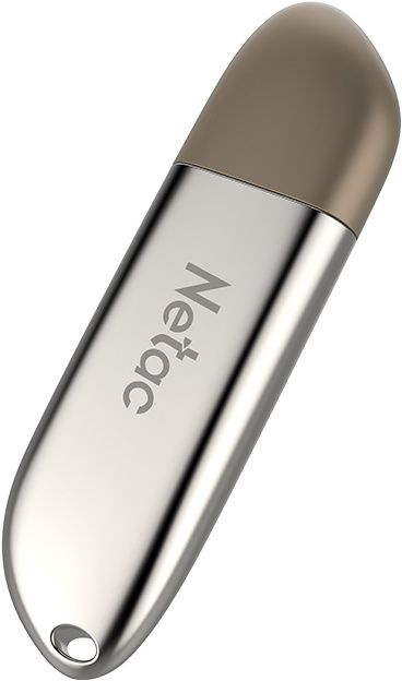 Флеш Диск Netac 128Gb U352 NT03U352N-128G-20PN USB2.0 серебристый