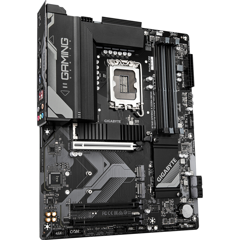 Материнская плата Gigabyte B760 GAMING X D4 GEN5 Soc-1700 Intel B760 4xDDR4 ATX AC`97 8ch(7.1) 2.5Gg