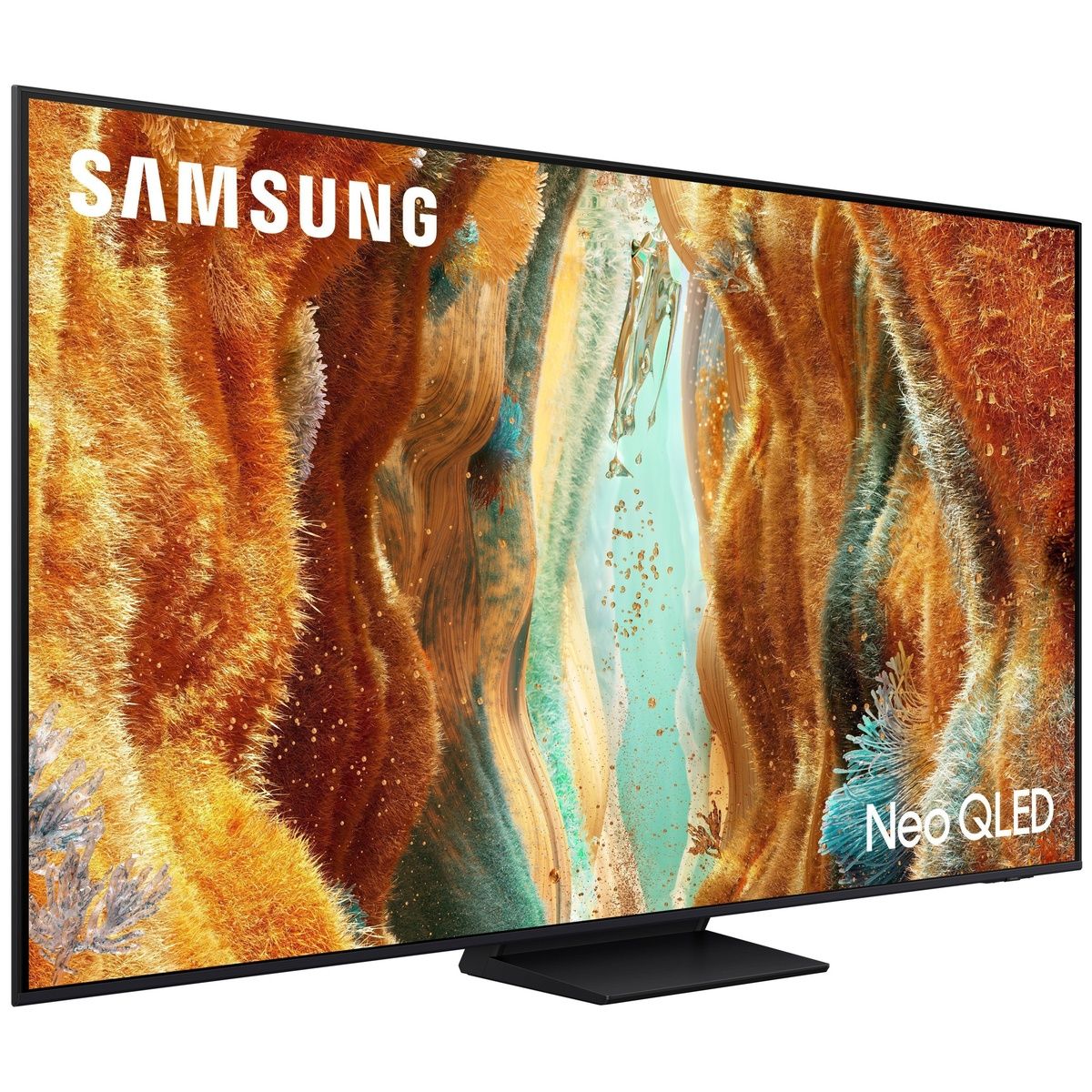 Телевизор QLED Samsung 85" QE85QN70FAUXRU Series 9 нержавеющая сталь 8K Ultra HD 120Hz DVB-T2 DVB-C 