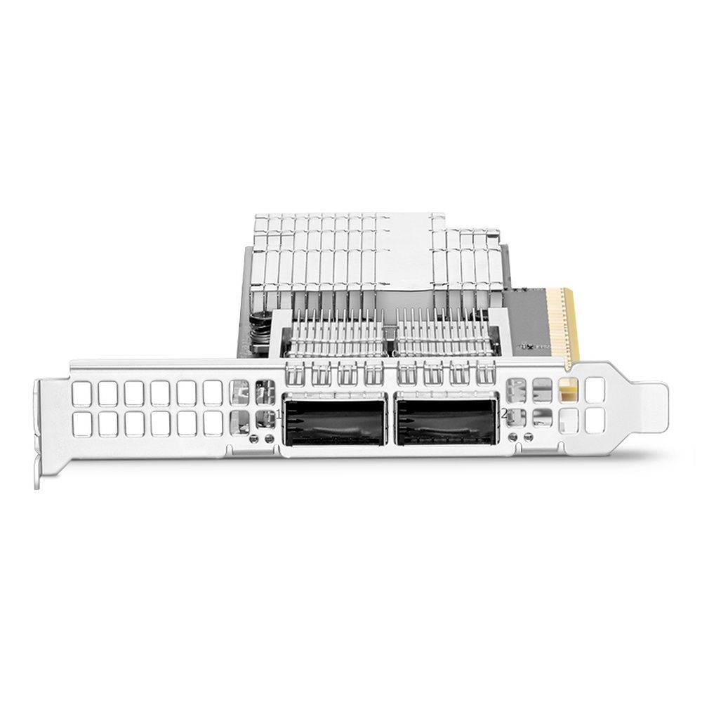 Сетевая карта Infiniband NVIDIA ConnectX-7 HHHL Adapter Card, 200GbE (default mode) / NDR200 IB, Dua