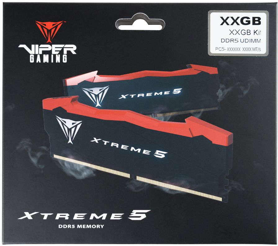 Память DDR5 2x24GB 8200MHz Patriot PVX548G82C38K Viper Xtreme 5 RTL Gaming PC5-65600 CL38 DIMM ECC 2