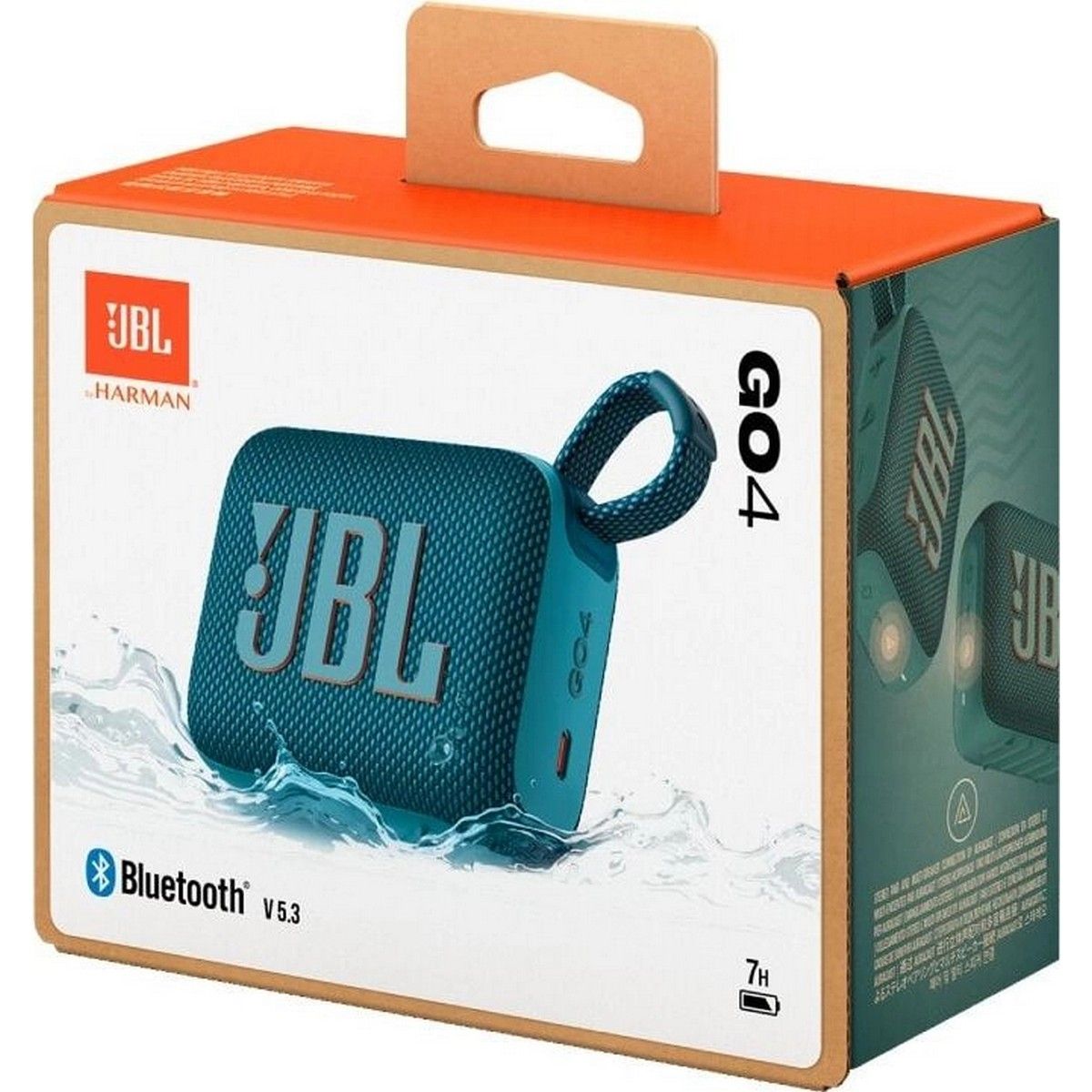Колонка порт. JBL GO 4 синий 4.2W 1.0 BT 850mAh (JBLGO4BLU)