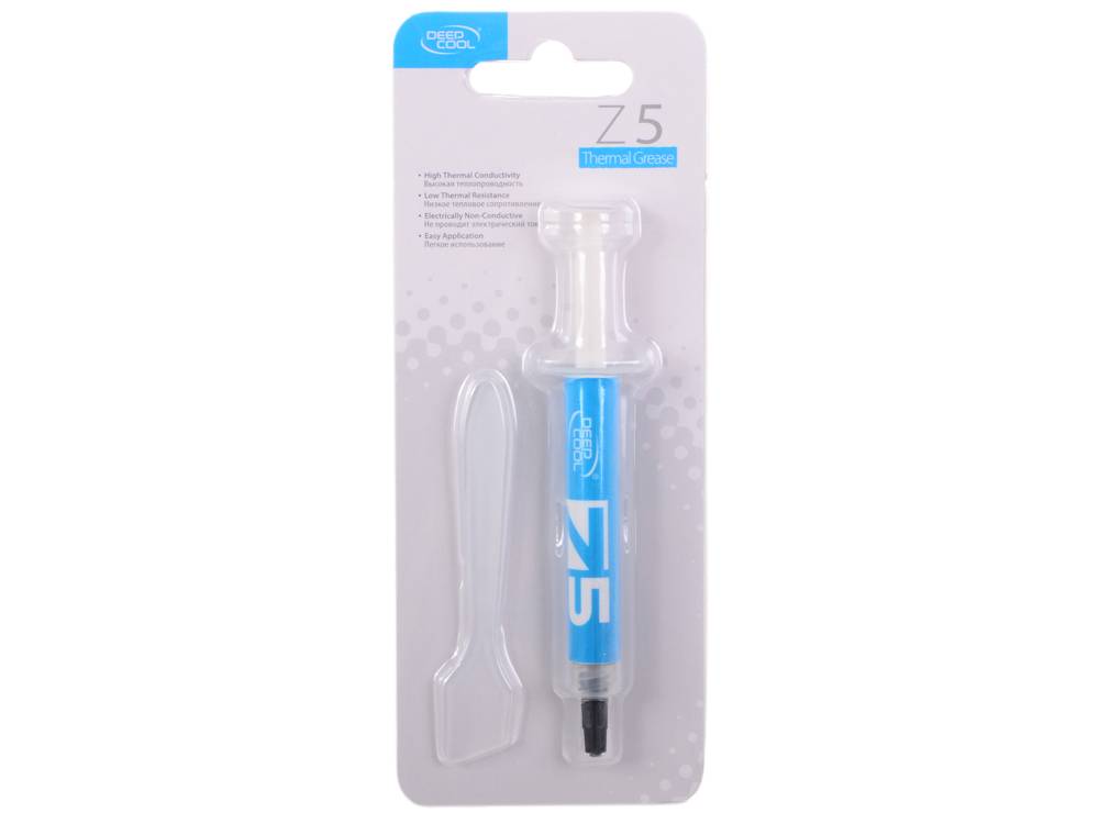 Термопаста DEEPCOOL Z5 PRO  3g (100шт/кор,Thermal Paste: AD66) Blister Card (R-EZ5PRO-G)