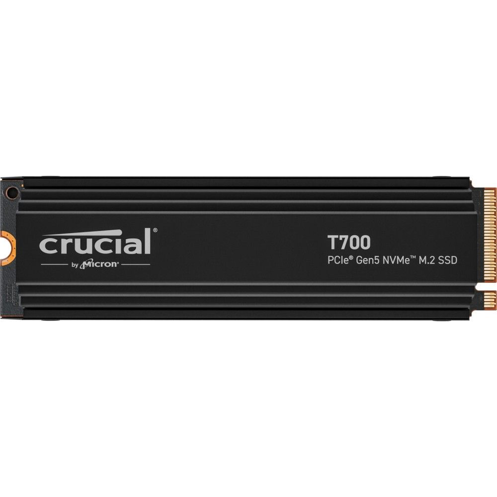Твердотельный диск 2TB Crucial T700 CT2000T700SSD5, M.2, PCI-E 5.0 x4, TLC 3D NAND [R/W - 12400/1180