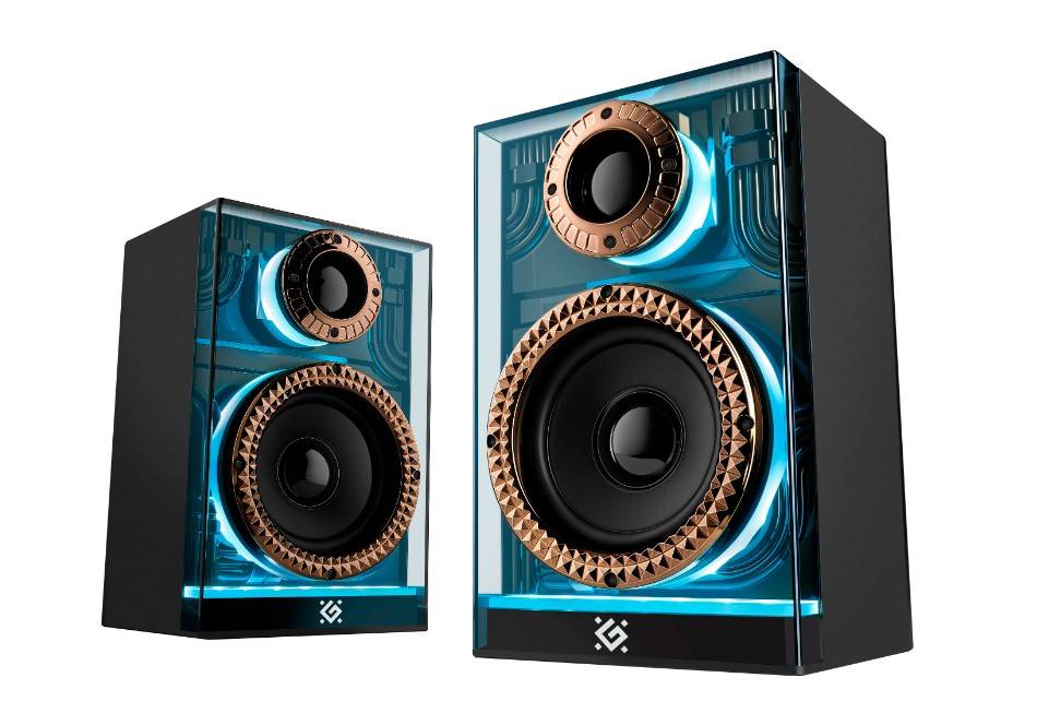 Defender Акустическая 2.0 система Futuro 20 Вт, BT/USB/TF/AUX/2400мА*ч