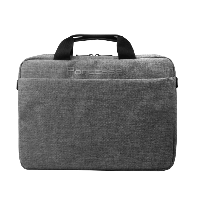 Сумка для ноутбука 14" Portcase KCB-164 серый полиэстер (KCB-164 GREY)