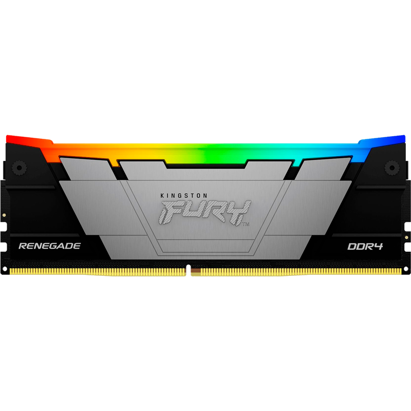 Память DDR4 8GB 3200MHz Kingston KF432C16RB2A/8 Fury Renegade RGB RTL Gaming PC4-25600 CL16 DIMM 288