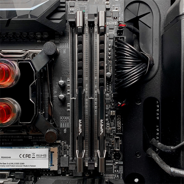 Память DDR4 2x8Gb 3600MHz Patriot PVS416G360C8K Viper Steel RTL Gaming PC4-28800 CL18 DIMM 288-pin 1