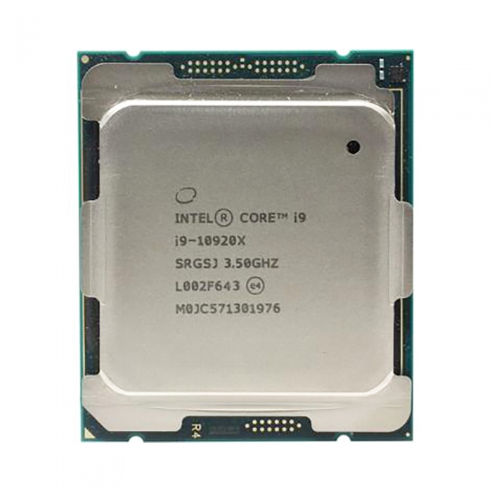 Core i9-10920X OEM (Cascade Lake, 14nm, C12/T24, Base 3,50GHz, Turbo 4,60GHz, ITBMT3.0 - 4,80GHz, Wi