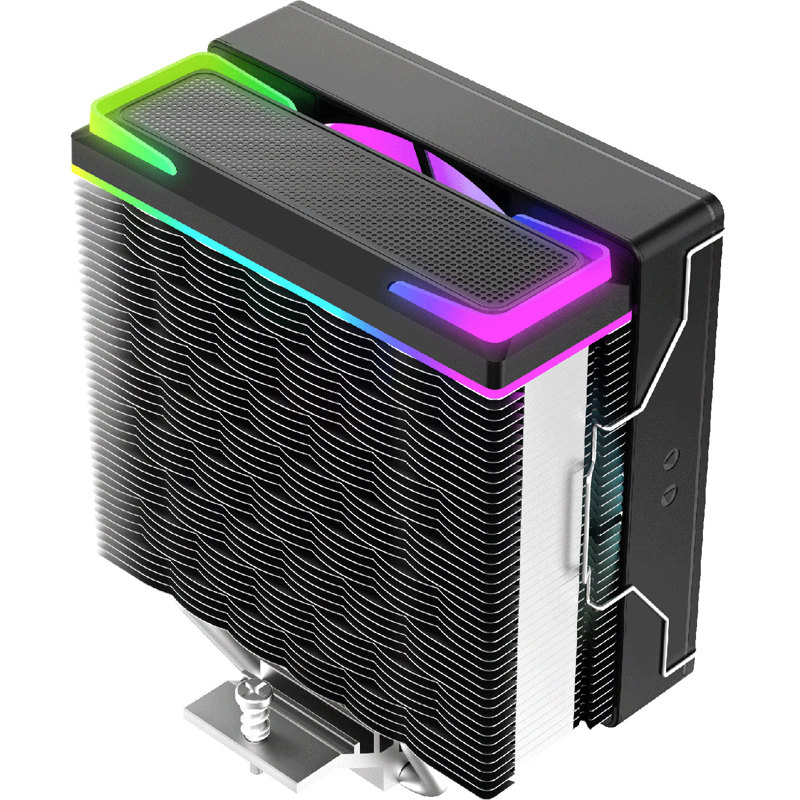 Кулер для процессора Ocypus Delta A40 SE BK ARGB (190W, 4-pin PWM, 147mm, Al/Cu, 4x6mm, ARGB, 1x120m